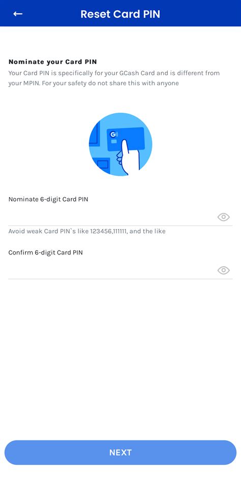 gcash pin number|Reset GCash Card PIN – GCash Help Center.